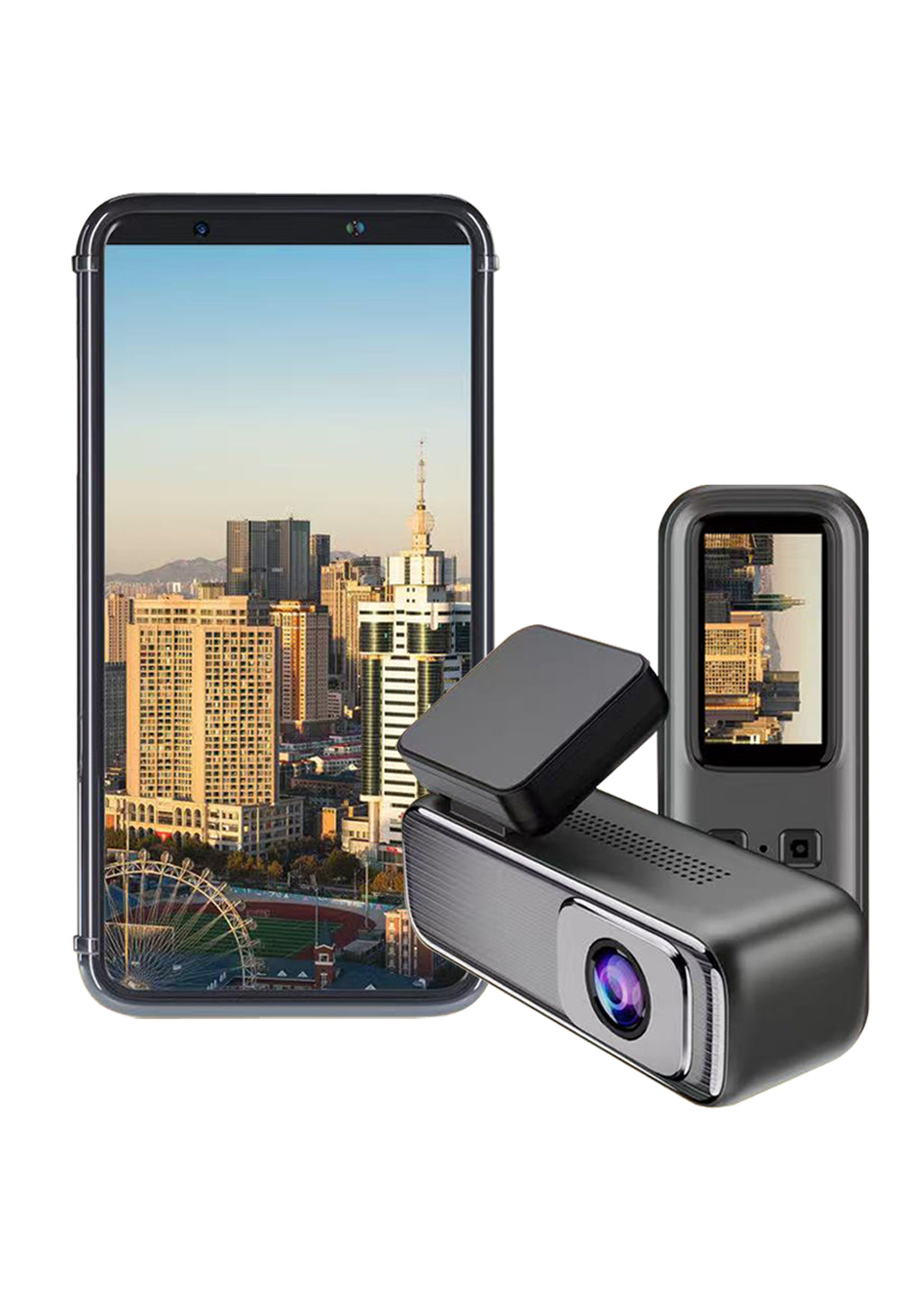 1296P App control Dash Camera