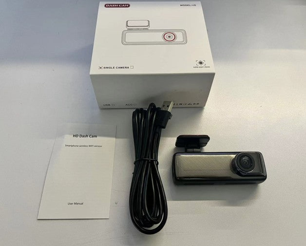 V8-D 1080P App control Dash Camera