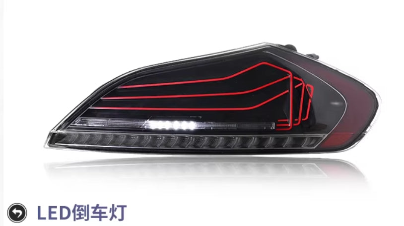 Black LED tail Lights for 2009-2016 BMW Z4 E89 RGB Driving Lights App-Controlled