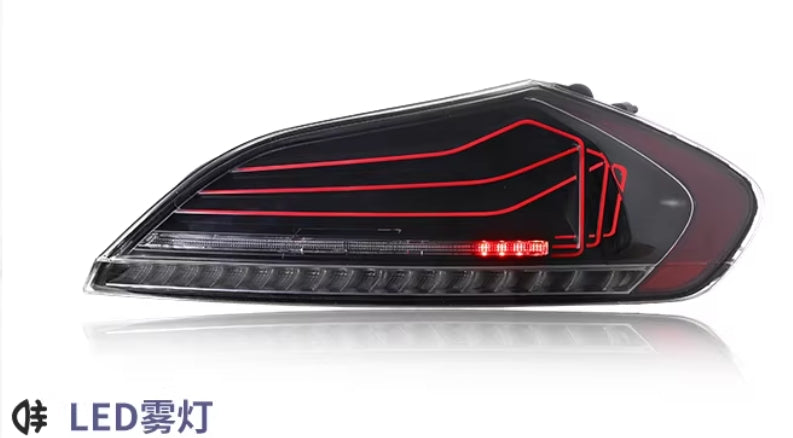 Black LED tail Lights for 2009-2016 BMW Z4 E89 RGB Driving Lights App-Controlled