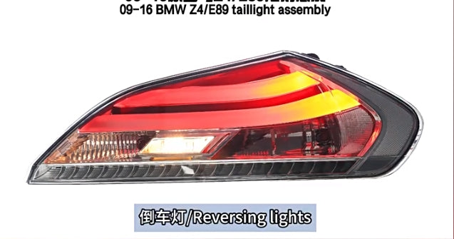 LED Turn Lights for BMW Z4 E89 LED tail lamps rearlights 2009-2016 year Silver