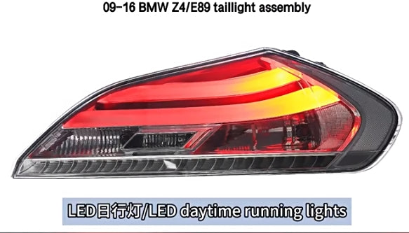 LED Turn Lights for BMW Z4 E89 LED tail lamps rearlights 2009-2016 year Silver