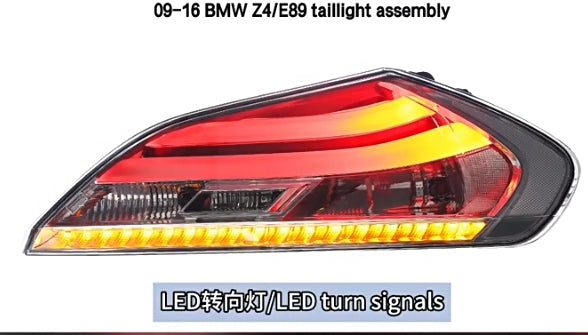 LED Turn Lights for BMW Z4 E89 LED tail lamps rearlights 2009-2016 year Silver