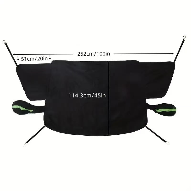 All-Season Car Windshield Cover with Side Mirror Protectors